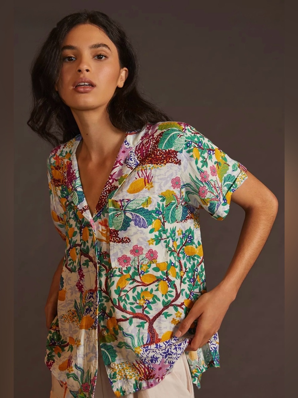 Anthropologie x Maeve Classic Surf Shirt
